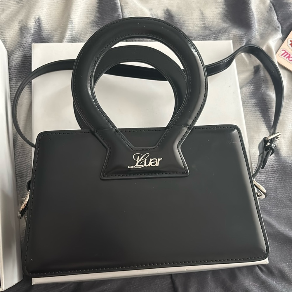 LUAR small Ana bag in black